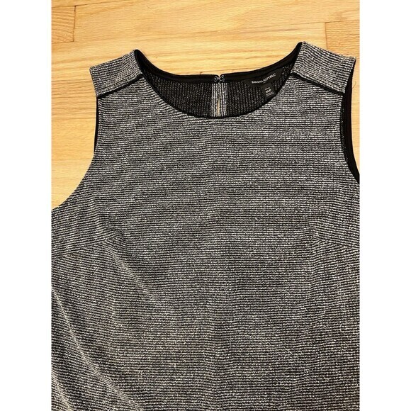Banana Republic Factory Black White Sleeveless Tank Top Women's‎ Size Medium M - Picture 3 of 8